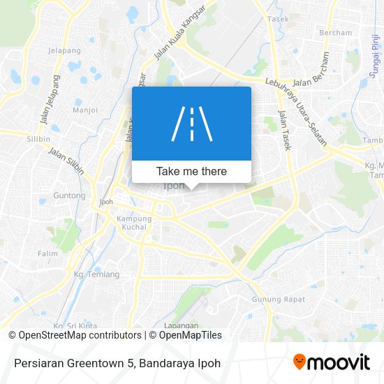 Peta Persiaran Greentown 5
