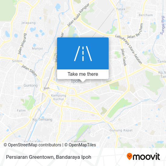 Peta Persiaran Greentown