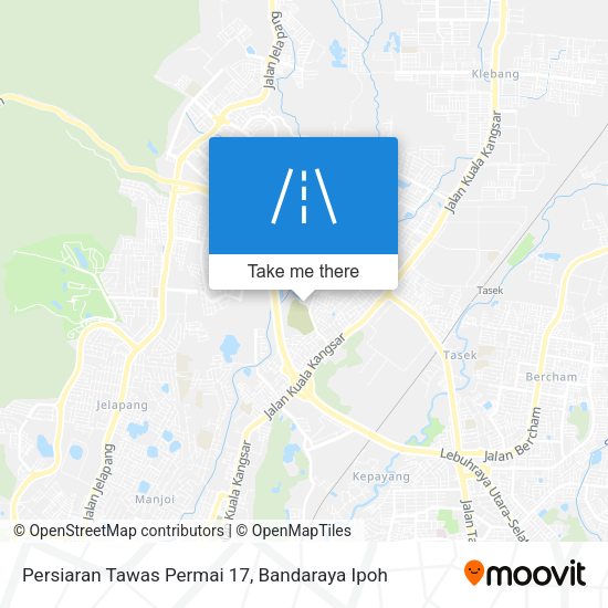 Peta Persiaran Tawas Permai 17