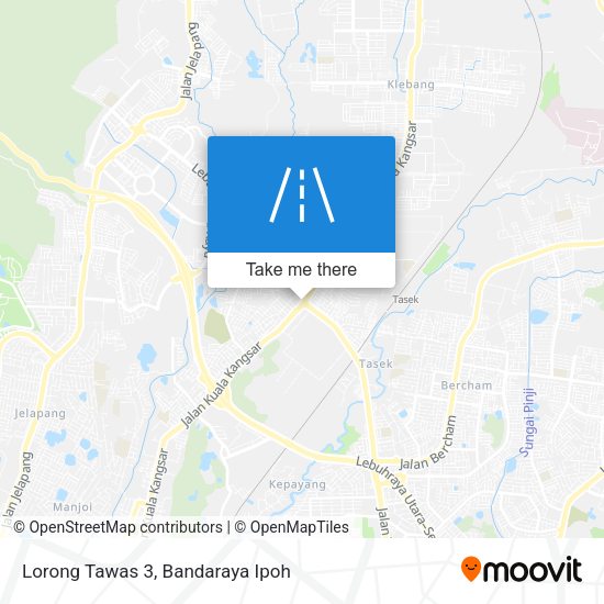 Lorong Tawas 3 map