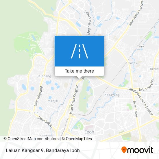 Laluan Kangsar 9 map