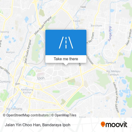 Jalan Yin Choo Han map