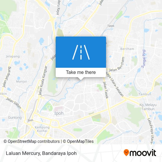Laluan Mercury map