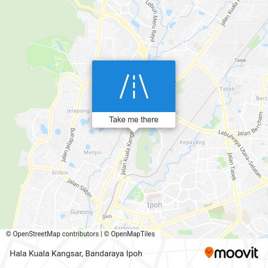 Hala Kuala Kangsar map