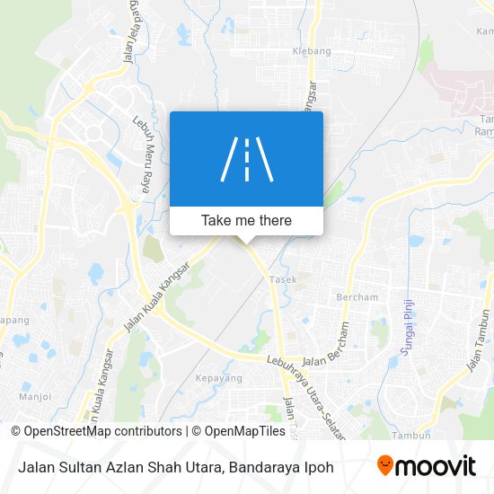 Jalan Sultan Azlan Shah Utara map