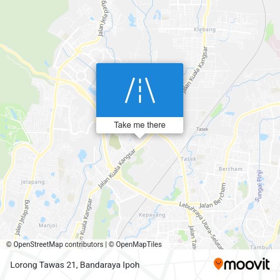 Lorong Tawas 21 map