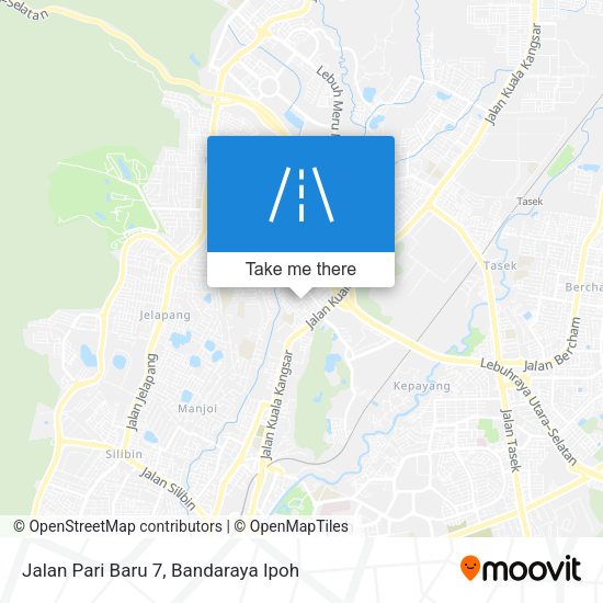 Jalan Pari Baru 7 map