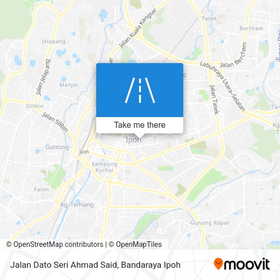 Jalan Dato Seri Ahmad Said map