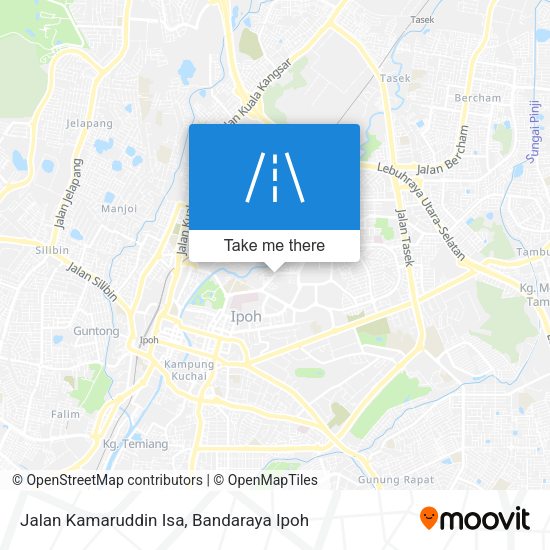 Jalan Kamaruddin Isa map