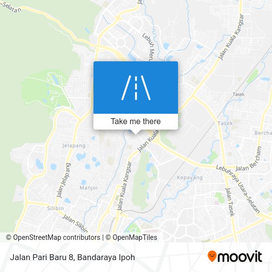 Peta Jalan Pari Baru 8