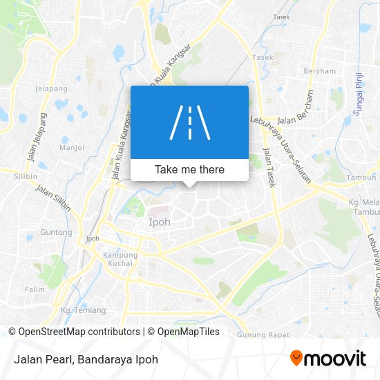 Jalan Pearl map