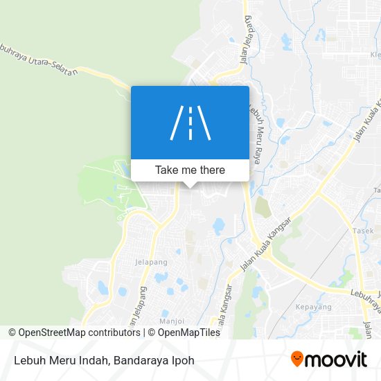 Peta Lebuh Meru Indah
