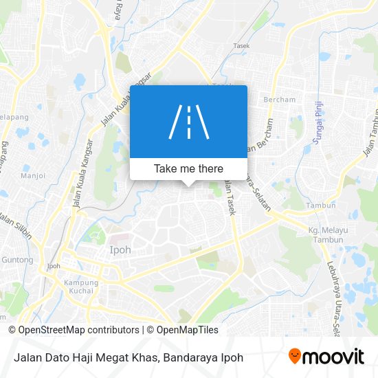 Peta Jalan Dato Haji Megat Khas