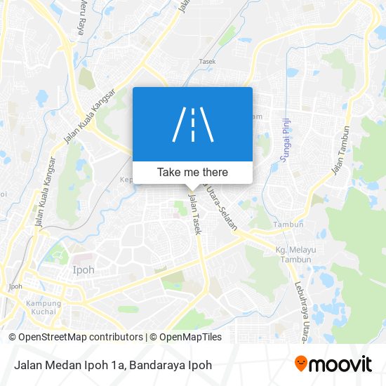 Jalan Medan Ipoh 1a map