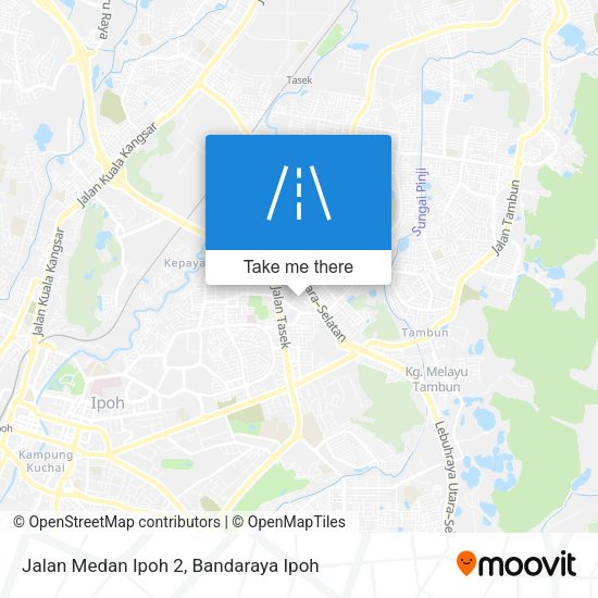 Jalan Medan Ipoh 2 map