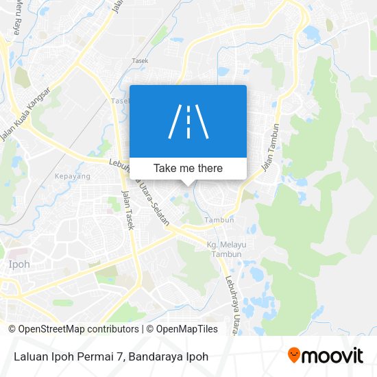 Peta Laluan Ipoh Permai 7