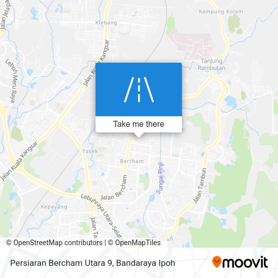 Persiaran Bercham Utara 9 map