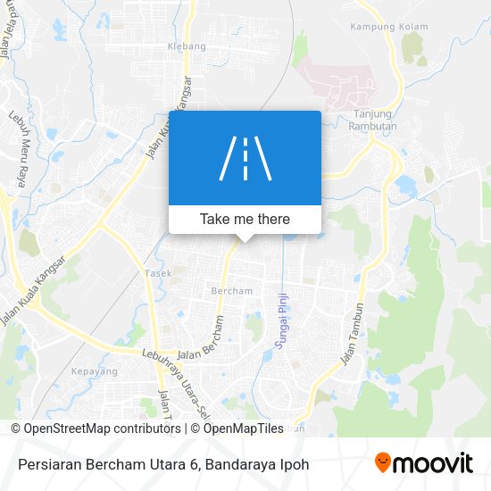 Peta Persiaran Bercham Utara 6