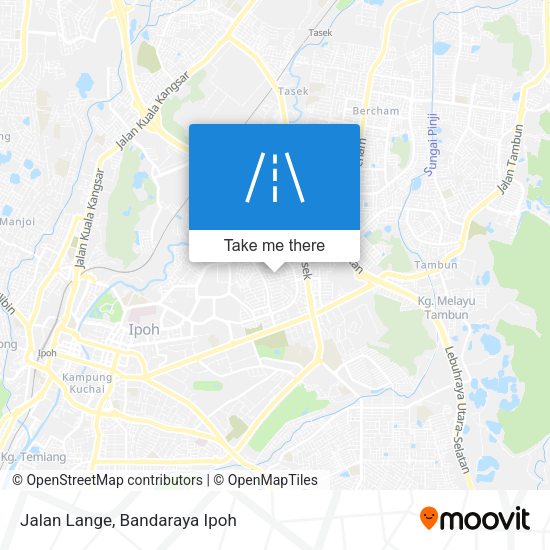 Peta Jalan Lange