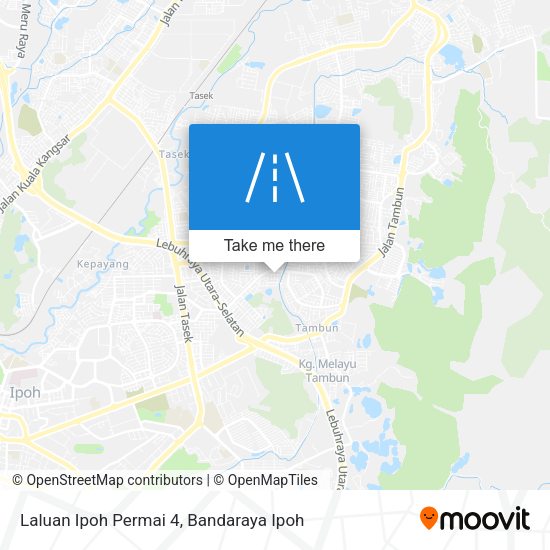 Peta Laluan Ipoh Permai 4