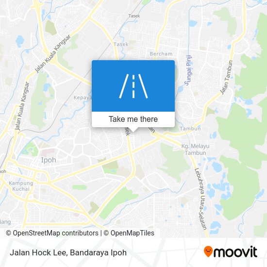 Jalan Hock Lee map