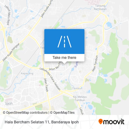 Peta Hala Bercham Selatan 11
