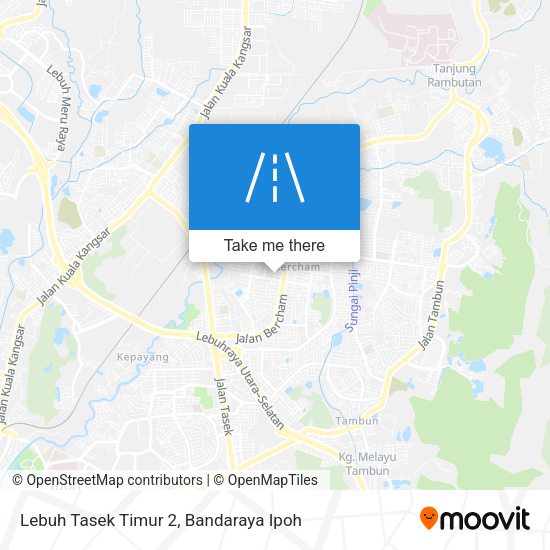 Lebuh Tasek Timur 2 map