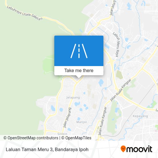 Peta Laluan Taman Meru 3