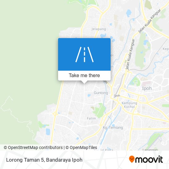 Lorong Taman 5 map