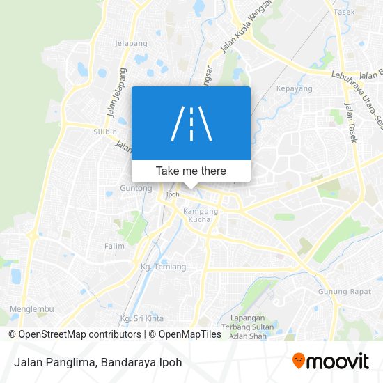 Jalan Panglima map