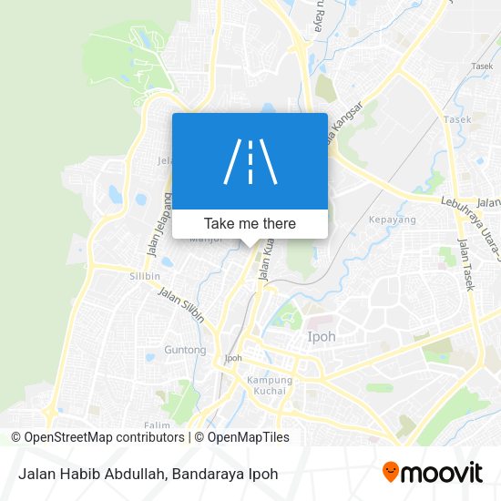 Jalan Habib Abdullah map
