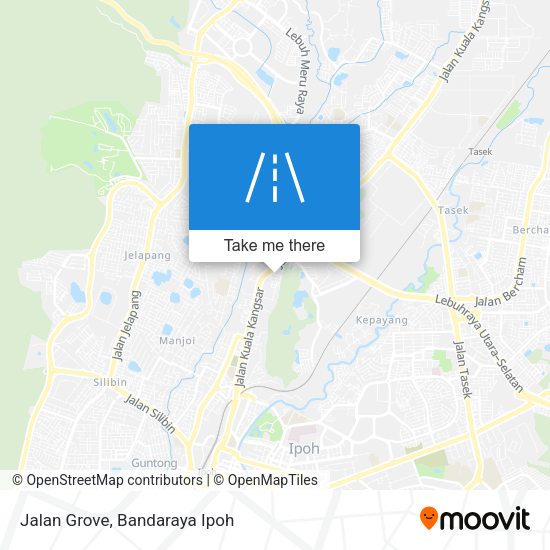 Peta Jalan Grove