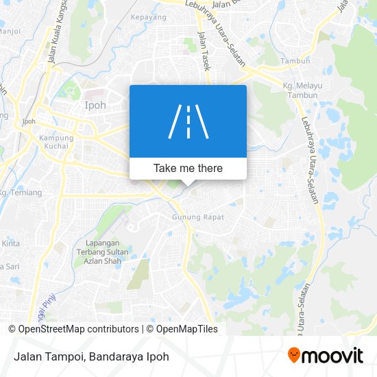 Peta Jalan Tampoi