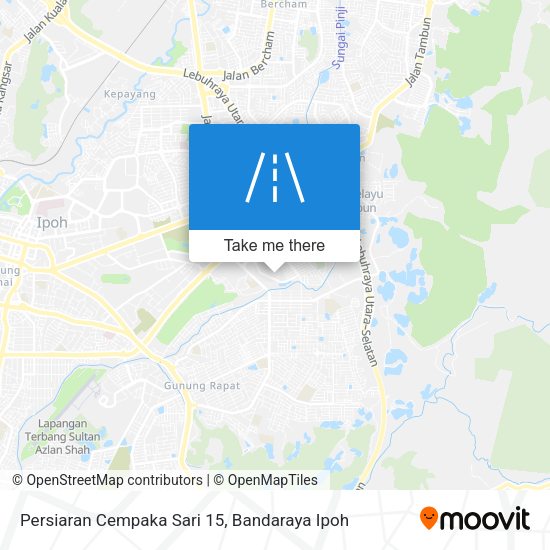 Peta Persiaran Cempaka Sari 15