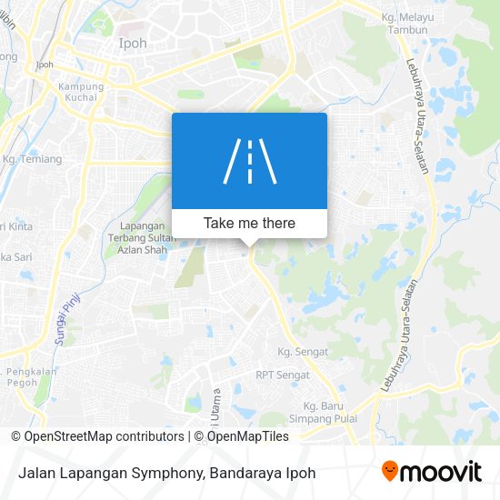 Peta Jalan Lapangan Symphony