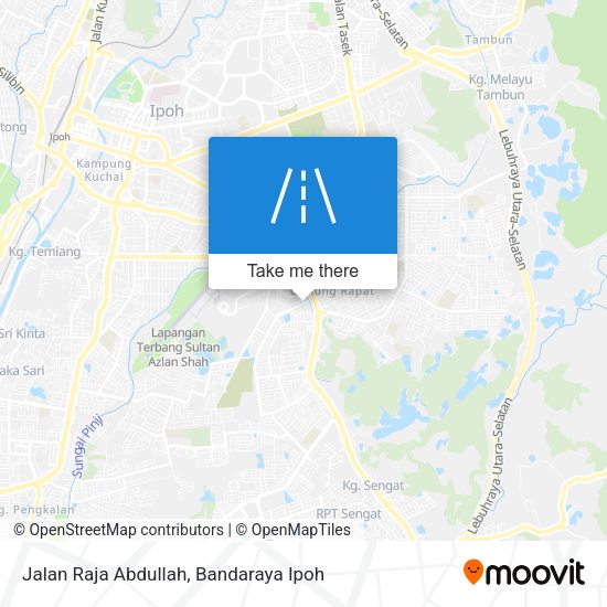 Peta Jalan Raja Abdullah