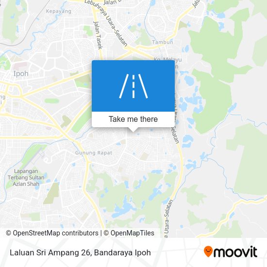 Laluan Sri Ampang 26 map