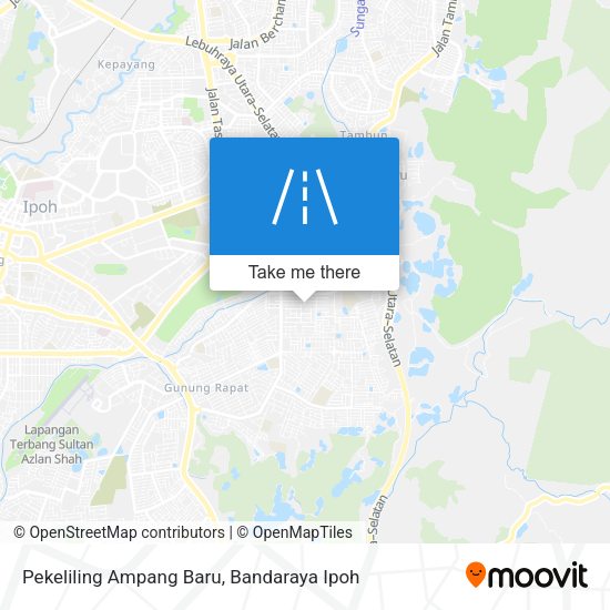 Pekeliling Ampang Baru map