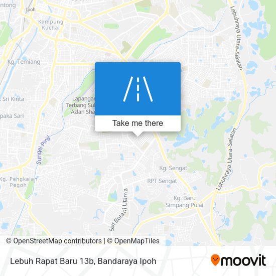 Lebuh Rapat Baru 13b map