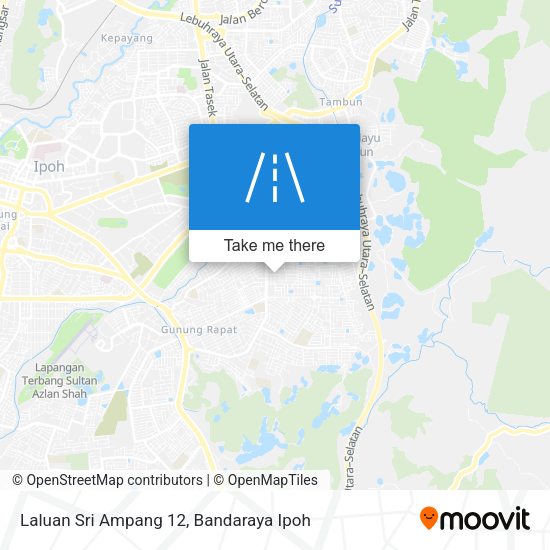 Laluan Sri Ampang 12 map