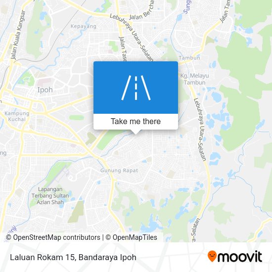 Laluan Rokam 15 map