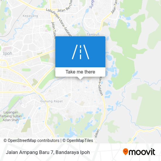 Jalan Ampang Baru 7 map