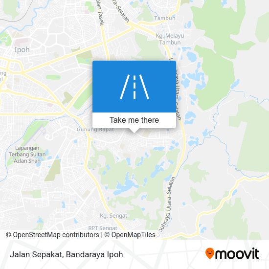 Jalan Sepakat map