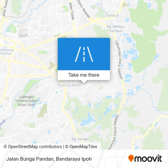 Jalan Bunga Pandan map
