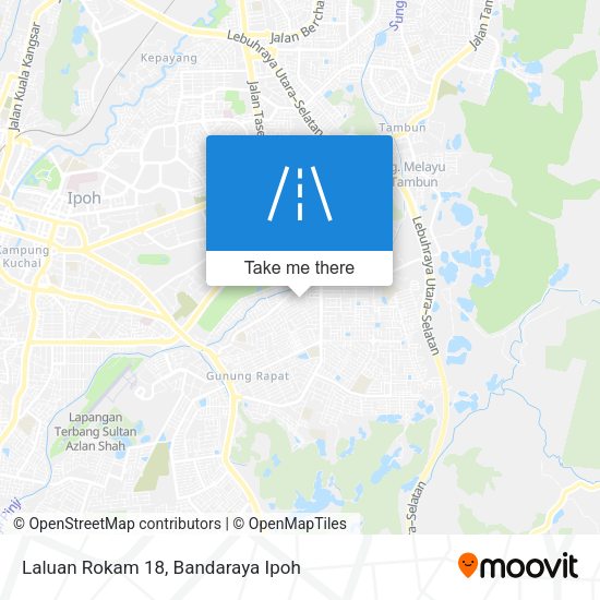 Laluan Rokam 18 map