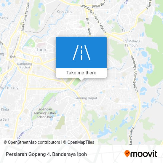 Peta Persiaran Gopeng 4