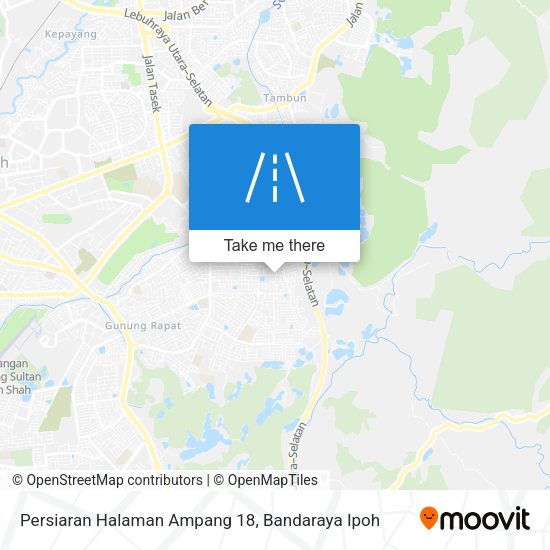 Peta Persiaran Halaman Ampang 18