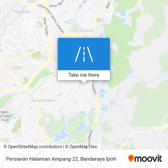Persiaran Halaman Ampang 22 map