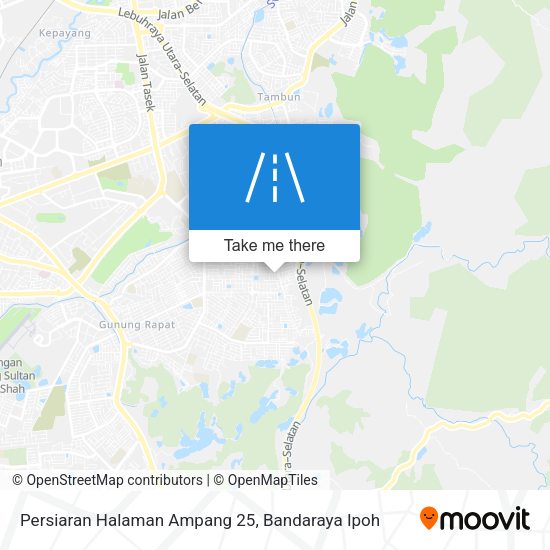 Persiaran Halaman Ampang 25 map