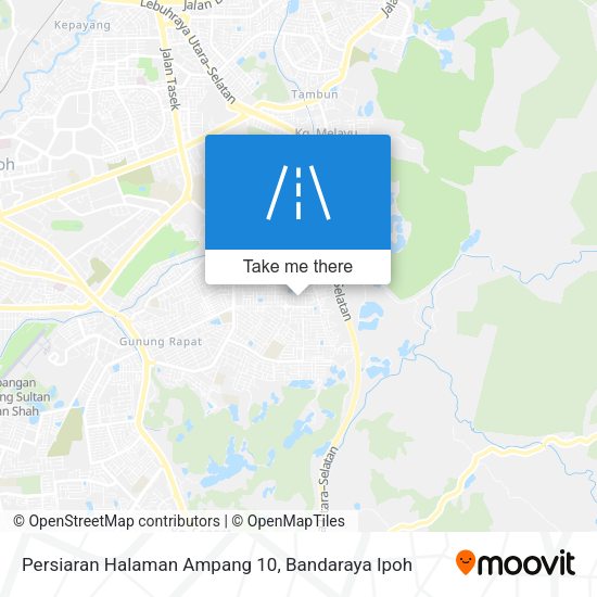 Peta Persiaran Halaman Ampang 10